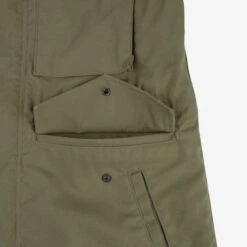 Quilt Lining M65 Field Jacket - Olive Drab Green -Denim Clothing-Iron Heart International IHM 41 GRN 18