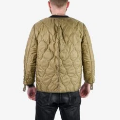 Quilt Lining M65 Field Jacket - Olive Drab Green -Denim Clothing-Iron Heart International IHM 41 GRN 4