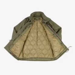 Quilt Lining M65 Field Jacket - Olive Drab Green -Denim Clothing-Iron Heart International IHM 41 GRN 7