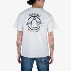 7.5oz Guilty Party Printed Loopwheel Crew Neck T-Shirt - White [COLLAB]