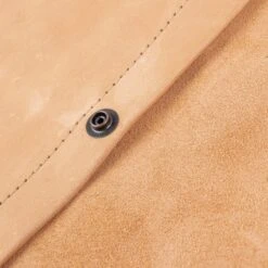 Iron Heart X Simmons Bilt Horsehide Western Shirt - The Pale Rider - Natural -Denim Clothing-Iron Heart International IHSB PR NAT 10