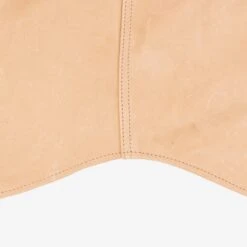 Iron Heart X Simmons Bilt Horsehide Western Shirt - The Pale Rider - Natural -Denim Clothing-Iron Heart International IHSB PR NAT 11