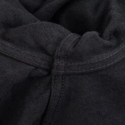 14oz Selvedge Denim Western Shirt - Black/Black -Denim Clothing-Iron Heart International IHSH 295 BB 12