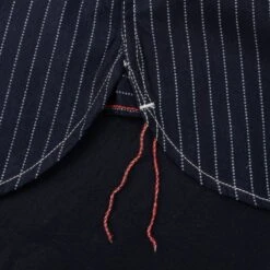 6oz Wabash Work Shirt - Indigo -Denim Clothing-Iron Heart International IHSH 327 IND 12