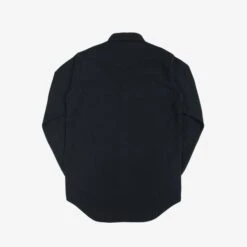 12oz Moleskin CPO Shirt - Black -Denim Clothing-Iron Heart International IHSH 331 BLK 3