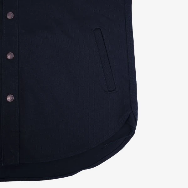 16oz Non-Selvedge Denim CPO Shirt - Superblack (Fades To Grey) 13 16oz Non-Selvedge Denim CPO Shirt - Superblack (Fades To Grey) - Image 11