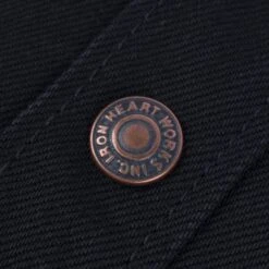 16oz Non-Selvedge Denim CPO Shirt - Superblack (Fades To Grey) 26 16oz Non-Selvedge Denim CPO Shirt - Superblack (Fades To Grey) -Denim Clothing-Iron Heart International IHSH 362 BLK 11
