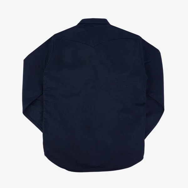 16oz Non-Selvedge Denim CPO Shirt - Superblack (Fades To Grey) 6 16oz Non-Selvedge Denim CPO Shirt - Superblack (Fades To Grey) - Image 4