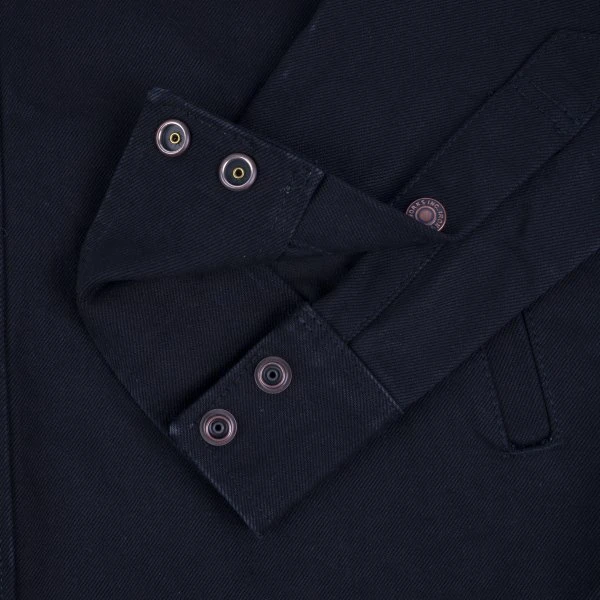16oz Non-Selvedge Denim CPO Shirt - Superblack (Fades To Grey) 12 16oz Non-Selvedge Denim CPO Shirt - Superblack (Fades To Grey) - Image 10