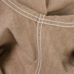 10oz Organic Chambray Work Shirt - Mocha -Denim Clothing-Iron Heart International IHSH 363 MOC 12