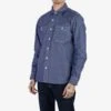 10oz Organic Chambray Work Shirt - Navy Blue
