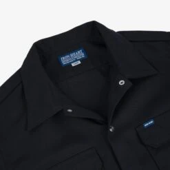 11oz T/C Mechanic Shirt - Black 22 11oz T/C Mechanic Shirt - Black -Denim Clothing-Iron Heart International IHSH 364 BLK 7