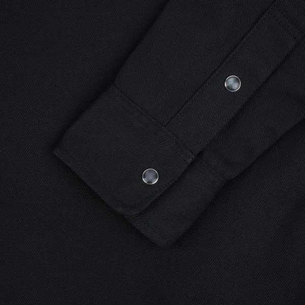 11oz T/C Mechanic Shirt - Black 12 11oz T/C Mechanic Shirt - Black - Image 10