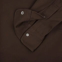 11oz T/C Mechanic Shirt - Brown -Denim Clothing-Iron Heart International IHSH 364 BRN 10