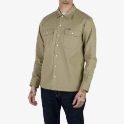11oz T/C Mechanic Shirt - Khaki