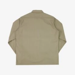 11oz T/C Mechanic Shirt - Khaki -Denim Clothing-Iron Heart International IHSH 364 KHA 4