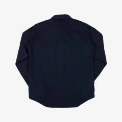 14oz Double Cloth Western Shirt - Indigo -Denim Clothing-Iron Heart International IHSH 368 IND 4