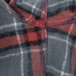 12oz Slubby Heavy Flannel Herringbone Check Western Shirt - Grey 29 12oz Slubby Heavy Flannel Herringbone Check Western Shirt - Grey -Denim Clothing-Iron Heart International IHSH 369 GRY 13