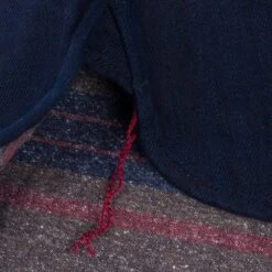 14oz Double Cloth Work Shirt - Indigo -Denim Clothing-Iron Heart International IHSH 374 IND 13