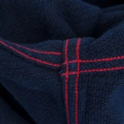 12oz Dobby Cloth Work Shirt - Indigo -Denim Clothing-Iron Heart International IHSH 380 IND 14