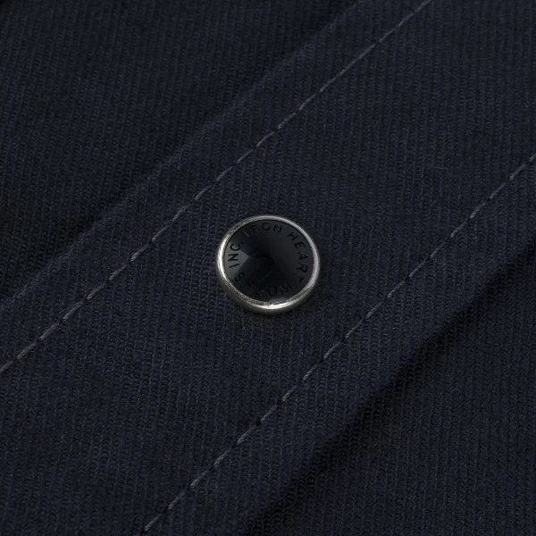 9oz Military Serge CPO Shirt - Black 16 9oz Military Serge CPO Shirt - Black - Image 14