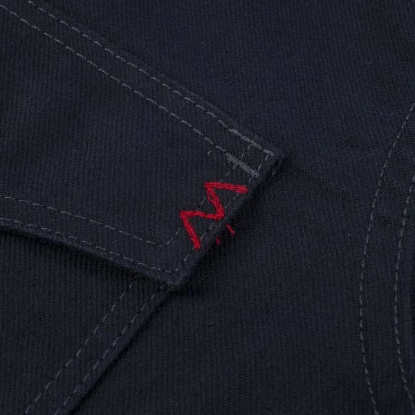 9oz Military Serge CPO Shirt - Black 17 9oz Military Serge CPO Shirt - Black - Image 15