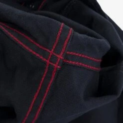 9oz Military Serge CPO Shirt - Black 33 9oz Military Serge CPO Shirt - Black -Denim Clothing-Iron Heart International IHSH 381 BLK 15