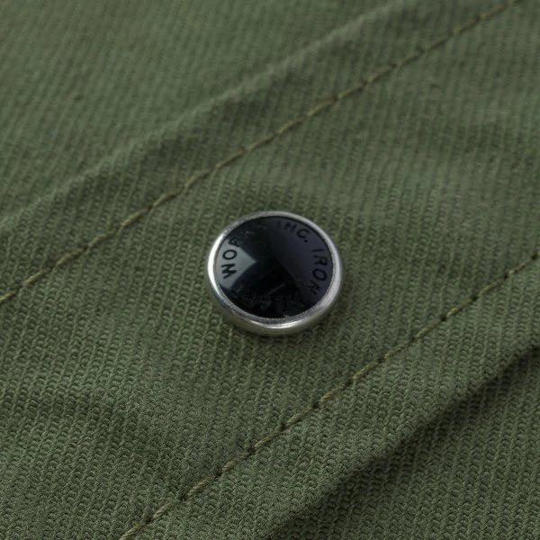 9oz Military Serge CPO Shirt - Olive 16 9oz Military Serge CPO Shirt - Olive - Image 14