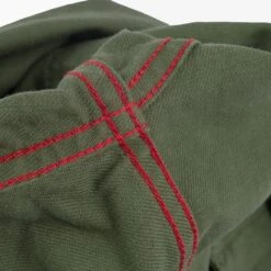 9oz Military Serge CPO Shirt - Olive 33 9oz Military Serge CPO Shirt - Olive -Denim Clothing-Iron Heart International IHSH 381 OLV 15