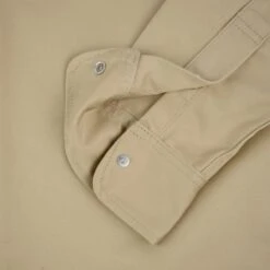 9oz T/C Mechanic Shirt - Beige -Denim Clothing-Iron Heart International IHSH 383 BEI 12