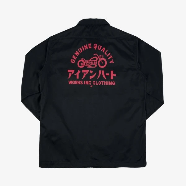 9oz T/C Mechanic Shirt - Black 7 9oz T/C Mechanic Shirt - Black - Image 5