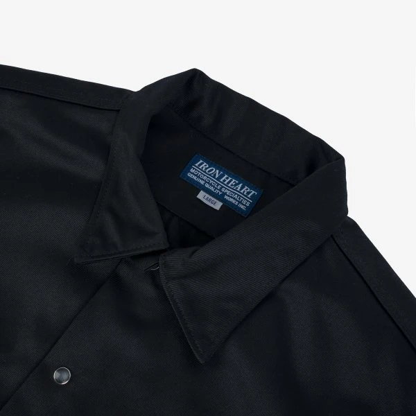 9oz T/C Mechanic Shirt - Black 8 9oz T/C Mechanic Shirt - Black - Image 6