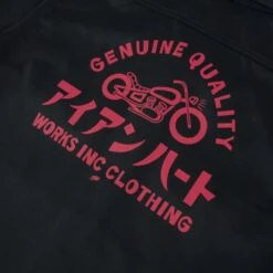 9oz T/C Mechanic Shirt - Black 23 9oz T/C Mechanic Shirt - Black -Denim Clothing-Iron Heart International IHSH 383 BLK 8