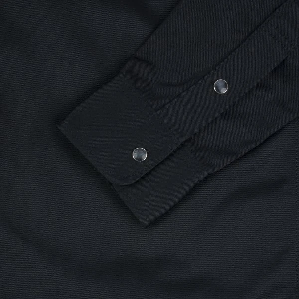 9oz T/C Mechanic Shirt - Black 12 9oz T/C Mechanic Shirt - Black - Image 10