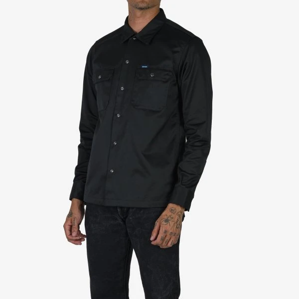 9oz T/C Mechanic Shirt - Black 3 9oz T/C Mechanic Shirt - Black