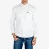 13.5oz Denim Western Shirt - White