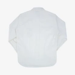 13.5oz Denim Western Shirt - White -Denim Clothing-Iron Heart International IHSH 384 WHT 4