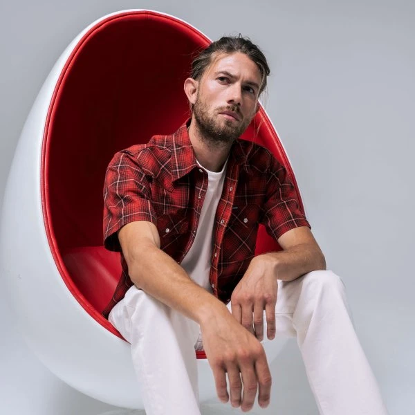 5oz Selvedge Short Sleeved Western Shirt - Red Vintage Check 5 5oz Selvedge Short Sleeved Western Shirt - Red Vintage Check - Image 3
