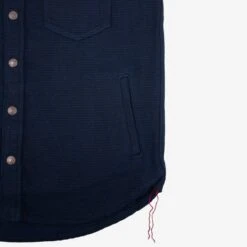 12oz Dobby Cloth CPO Shirt - Indigo -Denim Clothing-Iron Heart International IHSH 389 IND 10