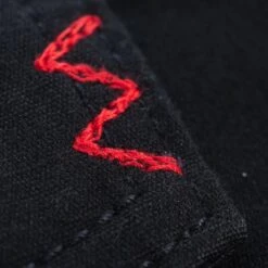 7oz Fatigue Cloth Western Shirt - Black -Denim Clothing-Iron Heart International IHSH 394 BLK 9