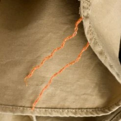 7oz Fatigue Cloth Work Shirt - Khaki -Denim Clothing-Iron Heart International IHSH 395 KHA 13