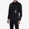Iron Heart X DicE 12oz Selvedge Denim Embroidered Western Shirt "The Johnny Cash III" - Superblack -Denim Clothing-Iron Heart International IHSH IHxDM 01