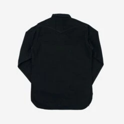 Iron Heart X DicE 12oz Selvedge Denim Embroidered Western Shirt "The Johnny Cash III" - Superblack -Denim Clothing-Iron Heart International IHSH IHxDM 01 5