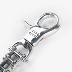 "Motorcycle Chain" Keychain - Sterling Silver