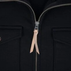 14oz Ultra Heavyweight Loopwheel Sweater Jacket - Black 28 14oz Ultra Heavyweight Loopwheel Sweater Jacket - Black -Denim Clothing-Iron Heart International IHSW 74 BLK 11