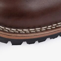 Iron Heart Int'l X Wesco® - 8" Horween Horsehide Jobmaster® Boot - Brown -Denim Clothing-Iron Heart International IHWE JMHH BRN 3