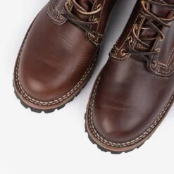 Iron Heart Int'l X Wesco® - 8" Horween Horsehide Jobmaster® Boot - Brown -Denim Clothing-Iron Heart International IHWE JMHH BRN 4