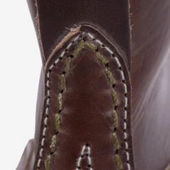 Iron Heart Int'l X Wesco® - 8" Horween Horsehide Jobmaster® Boot - Brown -Denim Clothing-Iron Heart International IHWE JMHH BRN 6