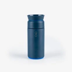 Iron Heart X Ocean Bottle 350ml Stainless Steel Brew Flask -Denim Clothing-Iron Heart International IHxOB 02 BLU 2