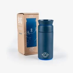 Iron Heart X Ocean Bottle 350ml Stainless Steel Brew Flask